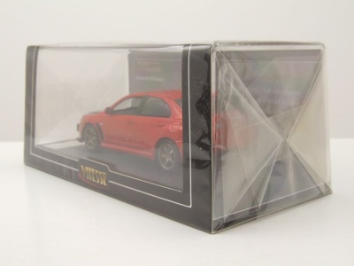 Mitsubishi Lancer Evo X 2011 rot metallic Modellauto 1:43 Vitesse