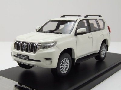 Toyota Land Cruiser Prado 2018 weiß Modellauto 1:43...