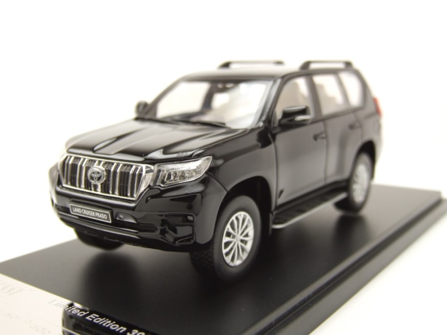 Toyota Land Cruiser Prado 2018 schwarz Modellauto 1:43 Vitesse