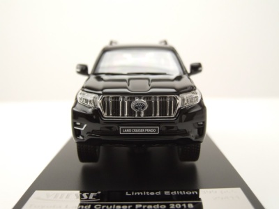 Toyota Land Cruiser Prado 2018 schwarz Modellauto 1:43 Vitesse