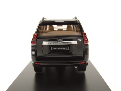 Toyota Land Cruiser Prado 2018 schwarz Modellauto 1:43 Vitesse