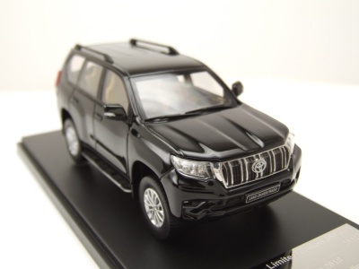 Toyota Land Cruiser Prado 2018 schwarz Modellauto 1:43 Vitesse
