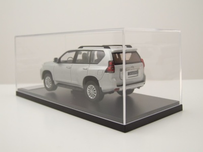 Toyota Land Cruiser Prado 2018 silber Modellauto 1:43 Vitesse