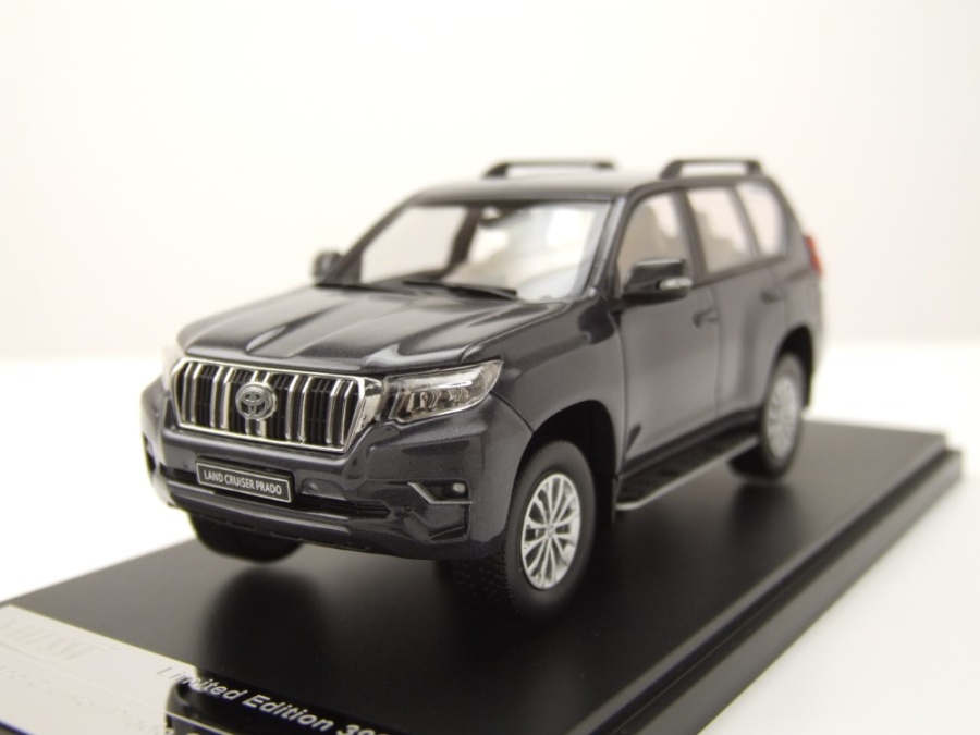 Toyota Land Cruiser Prado 2018 graphit grau Modellauto 1:43 Vitesse