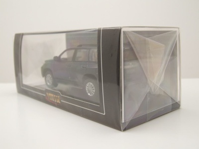 Toyota Land Cruiser Prado 2018 graphit grau Modellauto 1:43 Vitesse