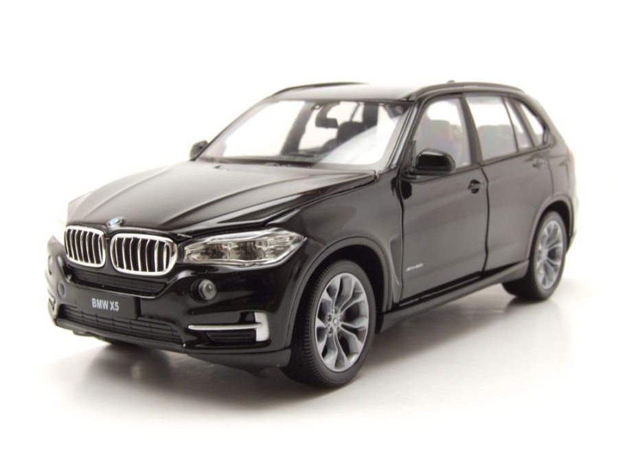 BMW X5 2015 schwarz Modellauto 1:24 Welly