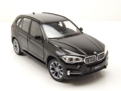 BMW X5 2015 schwarz Modellauto 1:24 Welly
