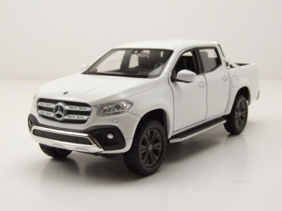 Mercedes X-Klasse 2018 weiß Modellauto 1:24 Welly