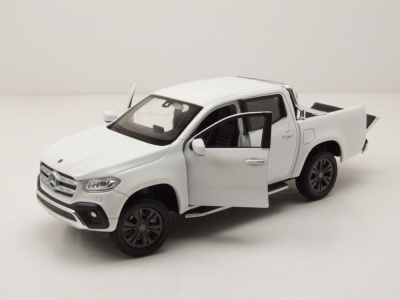 Mercedes X-Klasse 2018 weiß Modellauto 1:24 Welly