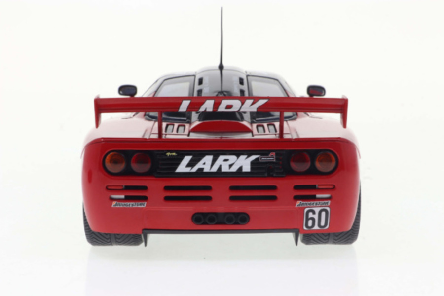 Modellauto McLaren F1 GTR Short Tail #60 JGTC 1996 rot schwarz