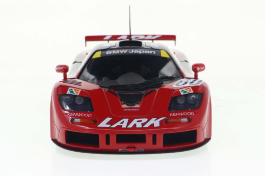 Modellauto McLaren F1 GTR Short Tail #60 JGTC 1996 rot schwarz