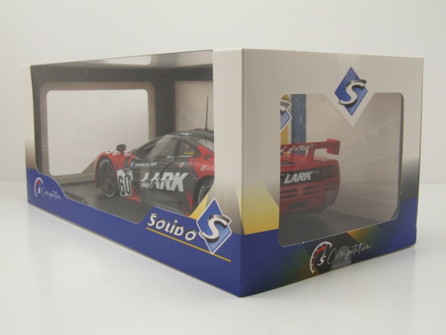 Modellauto McLaren F1 GTR Short Tail #60 JGTC 1996 rot schwarz