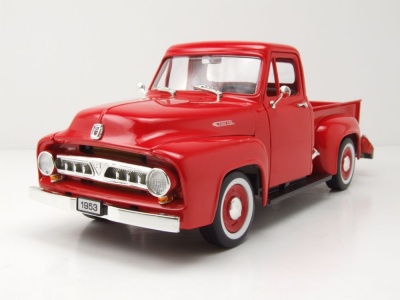 Ford F-100 Pick Up 1953 rot Modellauto 1:18 Lucky Die Cast