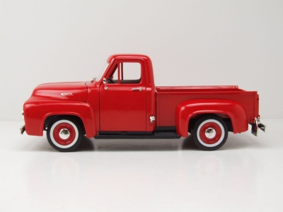 Ford F-100 Pick Up 1953 rot Modellauto 1:18 Lucky Die Cast