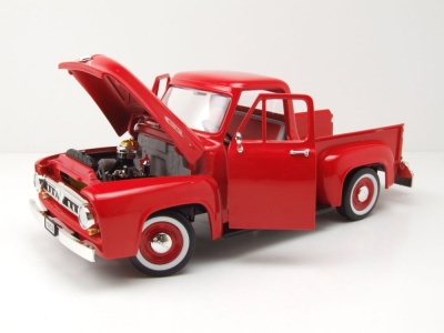 Ford F-100 Pick Up 1953 rot Modellauto 1:18 Lucky Die Cast