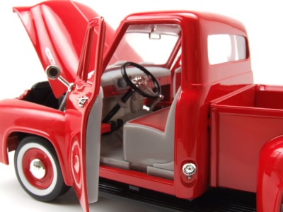 Ford F-100 Pick Up 1953 rot Modellauto 1:18 Lucky Die Cast