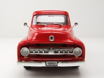 Ford F-100 Pick Up 1953 rot Modellauto 1:18 Lucky Die Cast