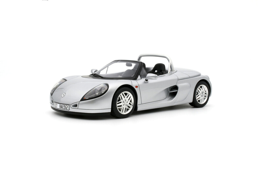 Modellauto Renault Spider 1999 silber 1:18 Ottomobile bei