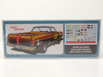 Chevrolet El Camino Camper 1965 Kunststoffbausatz Modellauto 1:25 AMT