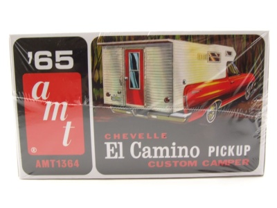 Chevrolet El Camino Camper 1965 Kunststoffbausatz Modellauto 1:25 AMT