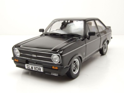 Ford Escort MK2 RS Mexiko RHD 1976 schwarz Modellauto...
