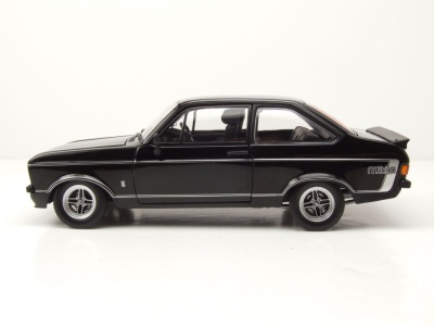 Ford Escort MK2 RS Mexiko RHD 1976 schwarz Modellauto 1:18 Sun Star