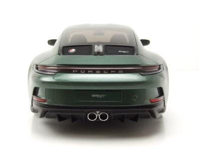 Porsche 911 S/T 2023 dunkelgrün metallic Modellauto 1:12 Norev
