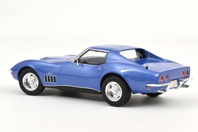 Chevrolet Corvette C3 1969 blau Modellauto 1:18 Norev