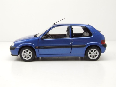 Citroen Saxo VTS 1996 blau Modellauto 1:18 Norev