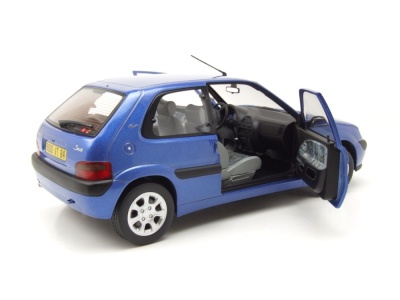 Citroen Saxo VTS 1996 blau Modellauto 1:18 Norev