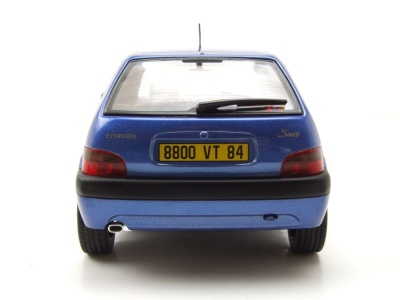 Citroen Saxo VTS 1996 blau Modellauto 1:18 Norev
