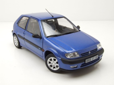 Citroen Saxo VTS 1996 blau Modellauto 1:18 Norev