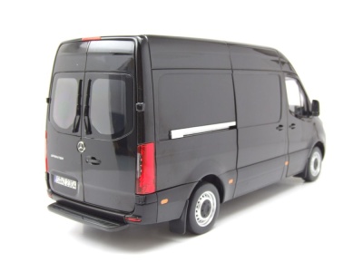 Mercedes Sprinter 2018 schwarz Modellauto 1:18 Norev