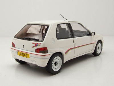 Peugeot 106 Rallye 1.3 1993 weiß Modellauto 1:18 Norev