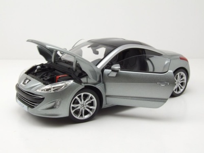 Peugeot RCZ 2010 grau Modellauto 1:18 Norev