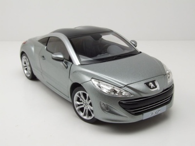 Peugeot RCZ 2010 grau Modellauto 1:18 Norev