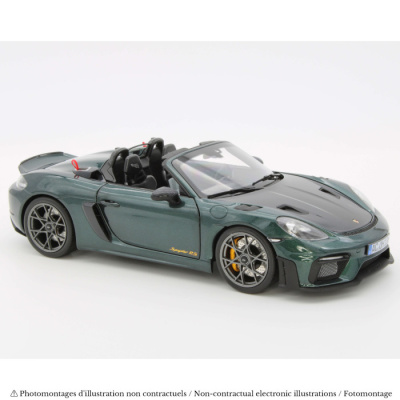 Porsche 718 Spyder RS Weissach 2023 dunkelgrün...