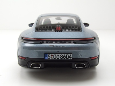 Porsche 911 Carrera 2025 silber Modellauto 1:18 Norev
