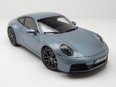 Porsche 911 Carrera 2025 silber Modellauto 1:18 Norev