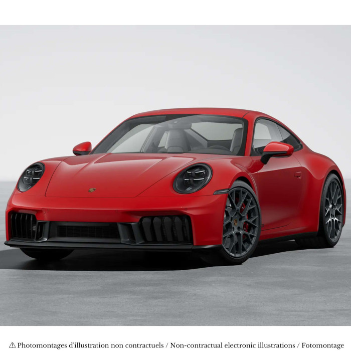 Porsche 911 Carrera 2025 indisch rot Modellauto 1:18 Norev