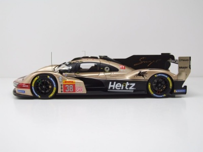 Porsche 963 Hertz Team Jota Lone Star Le Mans 2024 Hanson Button Rasmussen Modellauto 1:18 Norev
