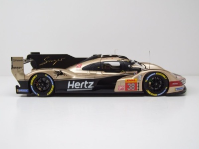 Porsche 963 Hertz Team Jota Lone Star Le Mans 2024 Hanson Button Rasmussen Modellauto 1:18 Norev