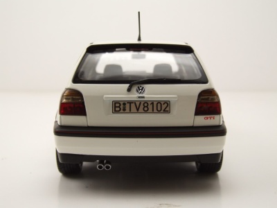 VW Golf 3 GTI 1996 weiß Modellauto 1:18 Norev