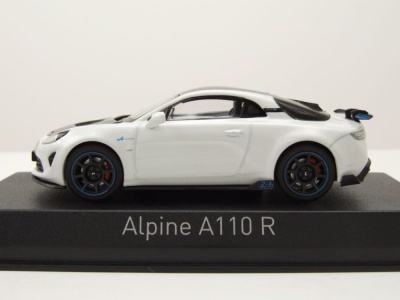 Alpine Renault A110 R Le Mans 2024 weiß schwarz Modellauto 1:43 Norev