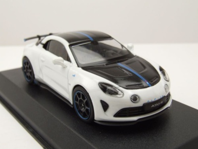 Alpine Renault A110 R Le Mans 2024 weiß schwarz Modellauto 1:43 Norev