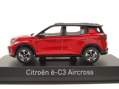 Citroen C3 Aircross 2025 rot schwarz Modellauto 1:43 Norev