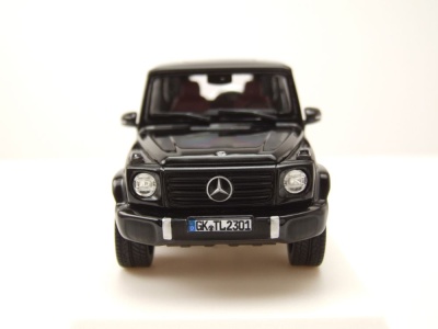 Mercedes G-Klasse 2025 obsidian schwarz metallic Modellauto 1:43 Norev