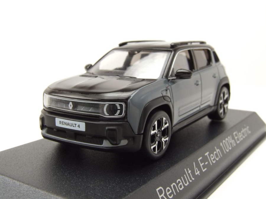 Renault 4 E-Tech Elektrisch 2025 grau Modellauto 1:43 Norev