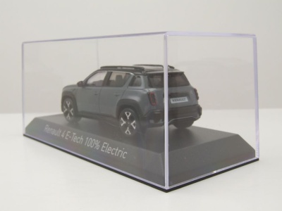 Renault 4 E-Tech Elektrisch 2025 grau Modellauto 1:43 Norev