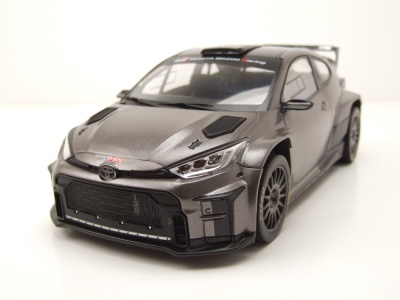 Toyota GR Yaris Rallye2 2024 matt grau Modellauto 1:18...